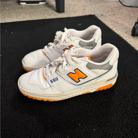 New balance 550 orange and blue lakers color way - Picture 2 of 4